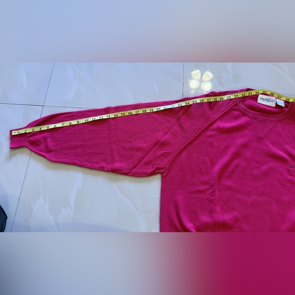 Mark Scot Collection La gorce  pink Round-Neck Sweater~ Large long sleeve - Picture 12 of 16